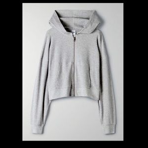 TNA Boxy Thermal Zip Hoodie